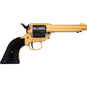 727962707883 HERITAGE 22LR 4.75" FS - GOLD POLYMER GRIP