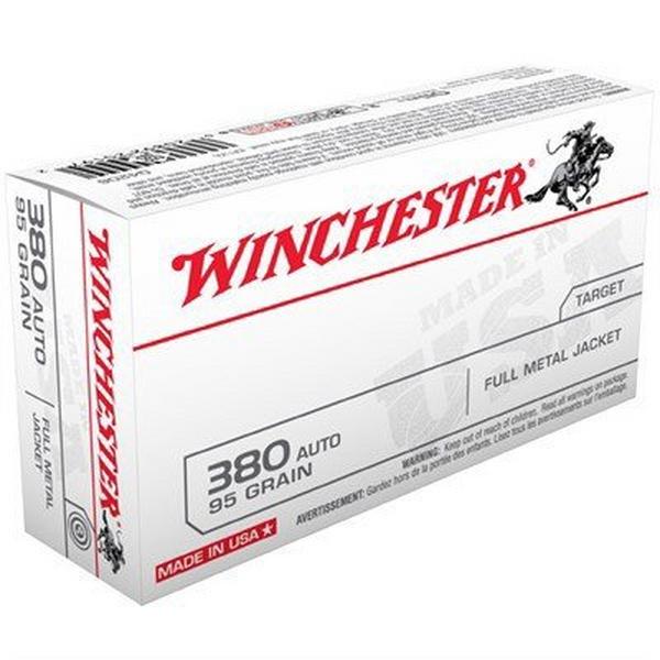 020892201972 Winchester Ammunition - 380 ACP - 95 Grain Full Metal ...
