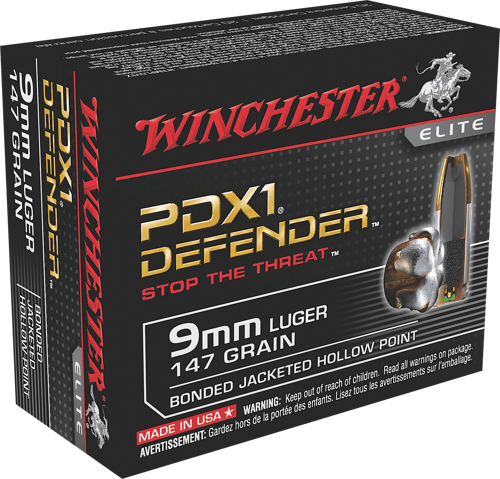 020892217836 Winchester Ammo S9MMPDB1 Defender 9mmLuger 147gr Bonde...