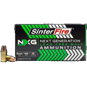 855040006587 SinterFire Inc SF9100NXGLF9mm Luger 100gr 50 Per Box/2...
