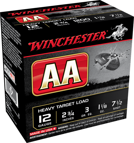 020892004344 Winchester Ammo AAM127 AA Heavy 12Gauge 2.75" 1 1/8oz ...