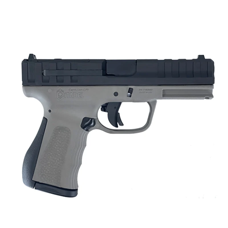 682146897234 Citadel CITCP9GRY Centurion CP9 Compact Frame 9mm Luge...