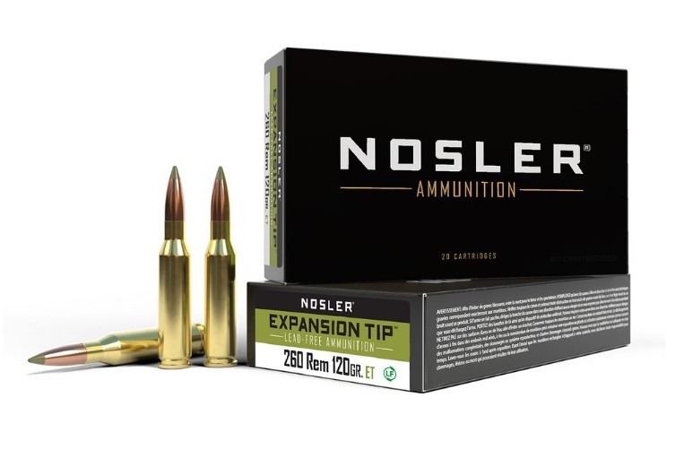 054041406727 Nosler E-Tip 260 Remington Ammo 120 Grain Nosler Expan...