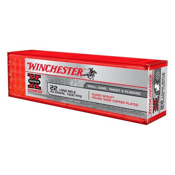 020892102002 Winchester Ammo X22LRSS1 Super X 22LR 40gr Super Speed...