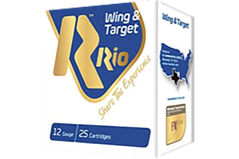 8435101637220 ** Rio Wing & Target 12ga Shotshellsoz, 2/4", 1250 fp...