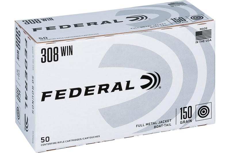 604544671513 Federal AE308DB American Eagle 308Win 150gr Full Metal...