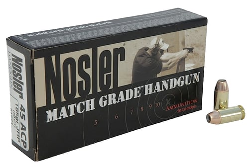 054041512718 Nosler 51271 Assured Stopping Power Handgun 45ACP 185g...