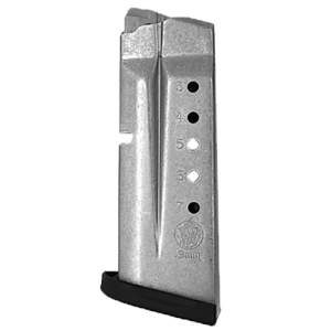 022188200652 Smith & Wesson 199350000 M&P Shield 9mm Luger 7rd Silv...