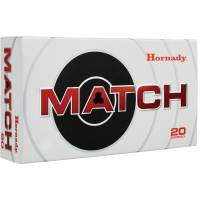 090255834116 Hornady 83411 Match 22Creedmoor 80gr Extremely Low Dra...