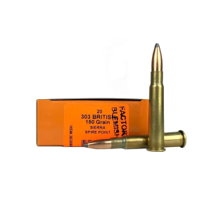 810742029302 HSM 303 British Ammo 150gr Sierra Spire Point Ammuniti...