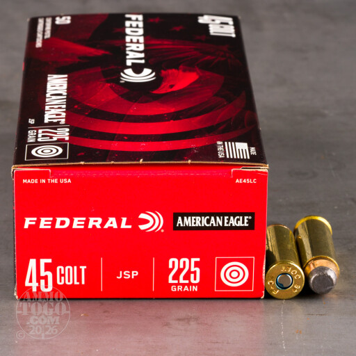 029465061586 Federal AE45LC American Eagle Handgun 45 Colt 225 gr J...