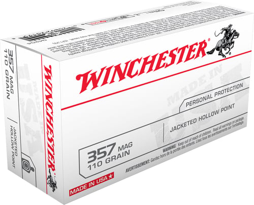 020892201958 Winchester Ammo Q4204 Best Value 357 Mag 110 gr Jacket...