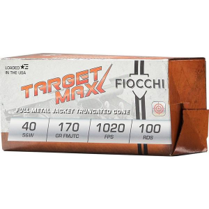 762344713533 Fiocchi Target Max SCHEELS Exclusive Handgun Ammunition