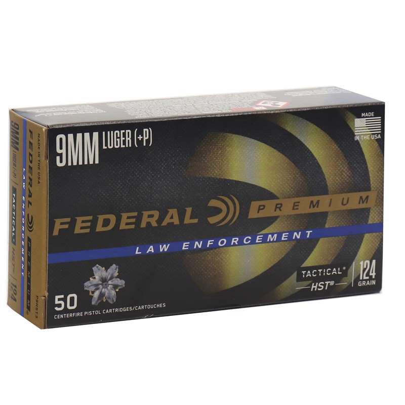 029465098063 9mm Federal Premium Law Enforcement Tactical HST Luger...