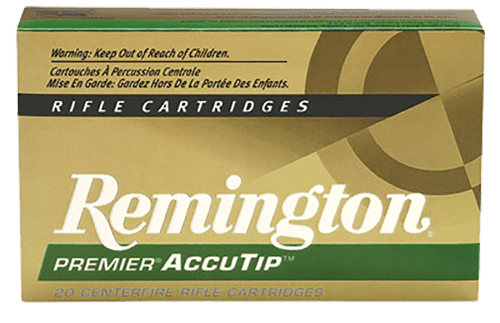 047700384405 Remington Premier AccuTip .22 Hornet Varmint Rifle Amm...