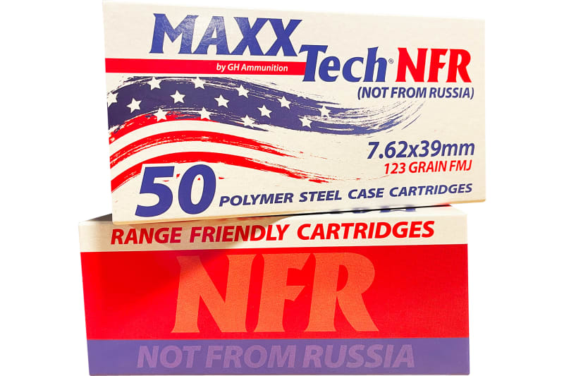 810060965047 MaxxTech MTNFR762 NFR 7.62x39mm 123gr Full Metal Jacke...