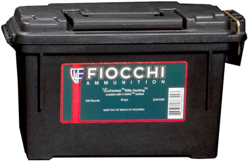 762344863443 Fiocchi 223FHVB Field Dynamics 223Rem 40gr Hornady V-M...