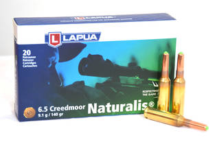 6418267103749 Lapua 6.5 Creedmoor 140 gr Naturalis Solid Ammo 20/bx...