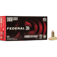 029465088569 Federal AE9AP American Eagle Handgun 9mm Luger 124 gr ...
