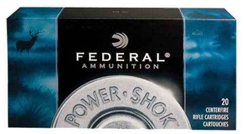 029465084400 Federal Power-Shok 7x57mm Mauser (7mm Mauser) Ammo 175...