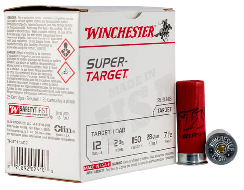 020892025103 Winchester Ammo TRGT11507 Super-Target Light Target 12...
