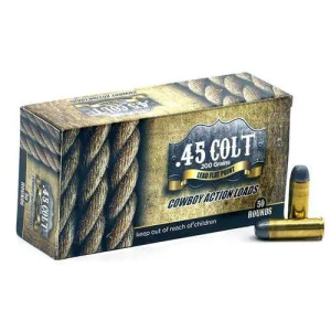 868020000000 American Cowboy Handgun Ammunition .45 Colt 200gr LFN ...