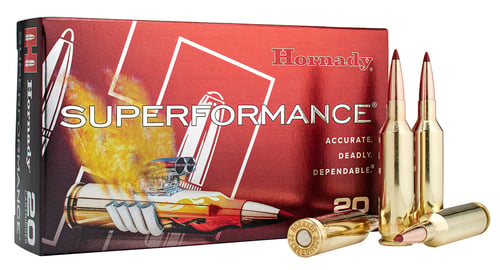 090255834130 Hornady Superformance CX Rifle Ammunition 22 Creedmoor...