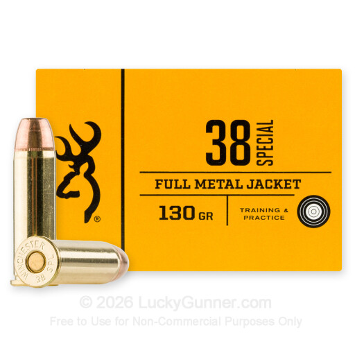 020892223509 Browning 38 Special Ammunition Training & Practice B19...