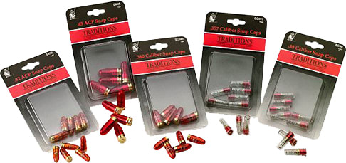 040589994000 Traditions ASC40 Snap Caps Handgun 40S&W Plastic Brass...