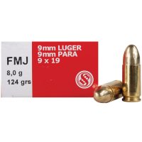 754908500093 Sellier & Bellot SB9B Handgun 9mmLuger 124gr Full Meta...