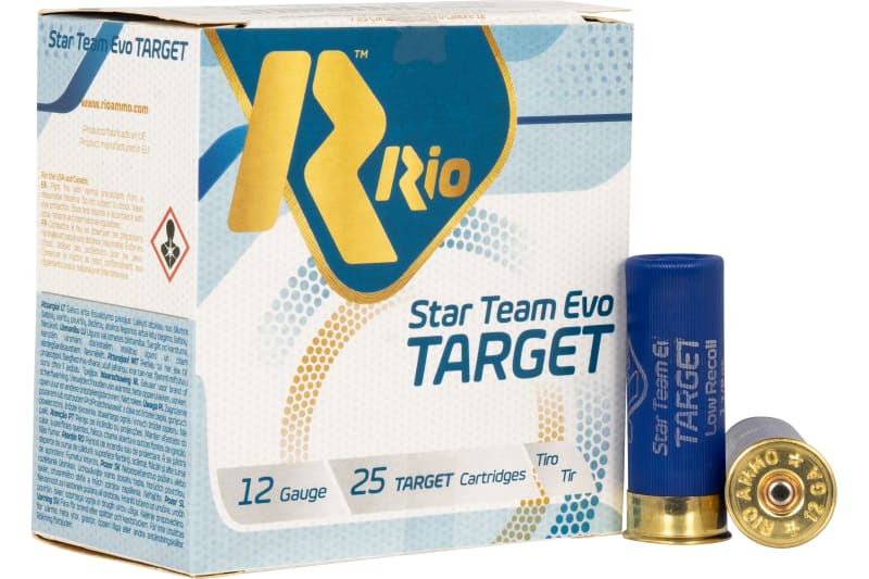 8435101643436 Rio Ammunition STT32LR8 Team Target 12Gauge 2.75" 1 1...
