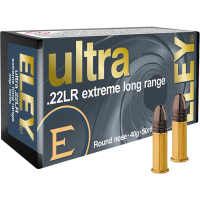 650911026004 Eley Ultra Extreme Long Range 22LR Ammo 40 Grain Round...