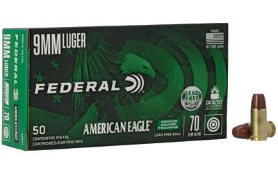 604544656565 Federal, American Eagle, Indoor Range Training, 9MM, 7...