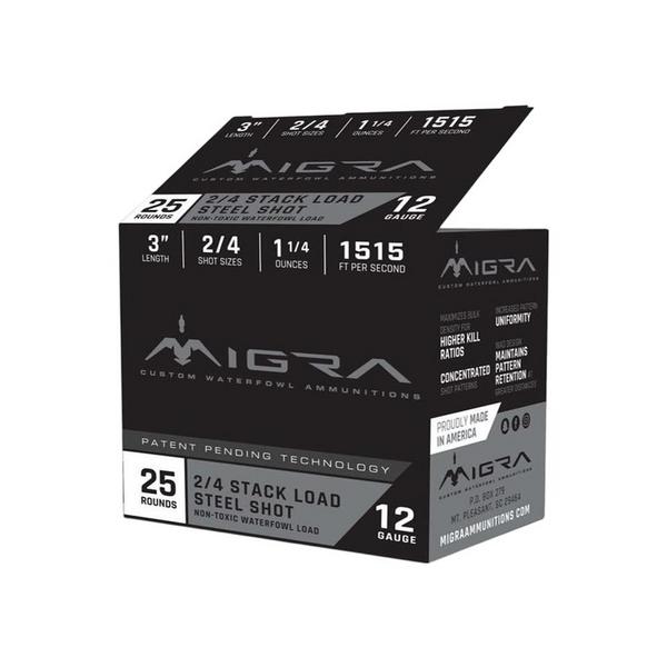 850081504047 MIGRA Ammunition Stack Steel Waterfowl Shotshells