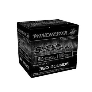 020892105140 Winchester Super Suppressed Subsonic Rimfire Ammunitio...