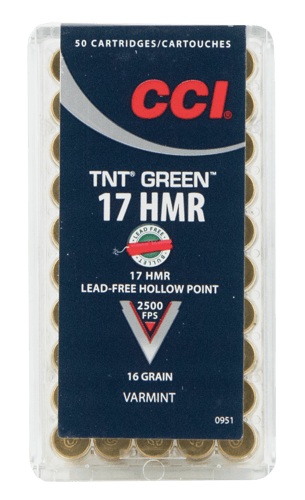 076683009517 CCI 17 Hornady Magnum Rimfire (HMR) Ammo 16 Grain Spee...