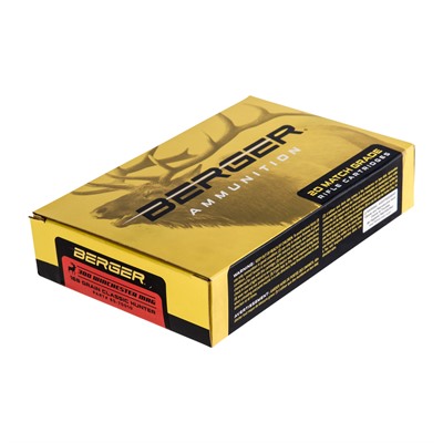 679459700108 Berger Match Grade 300 Winchester Magnum Ammo 168 Grai...