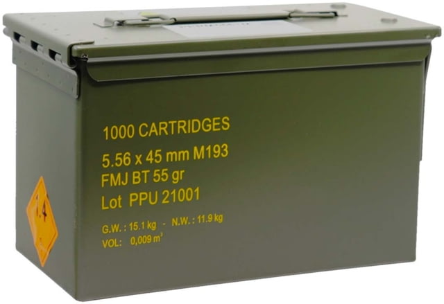 8605003820079 PPU PPRM5561M Rangemaster 5.56x45mmNATO 55gr Full Met...