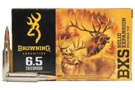 020892224841 Browning Ammunition - 6.5 Creedmoor - 120 Grain BXS So...
