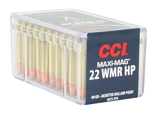 076683000248 CCI 0024 Maxi-Mag Rimfire 22WMR 40gr Jacketed Hollow P...