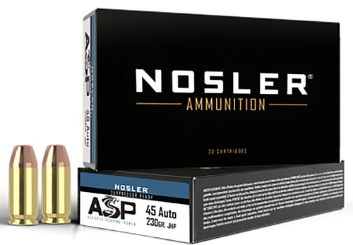 054041512848 Nosler 51284 Assured Stopping Power Handgun 45ACP 230g...