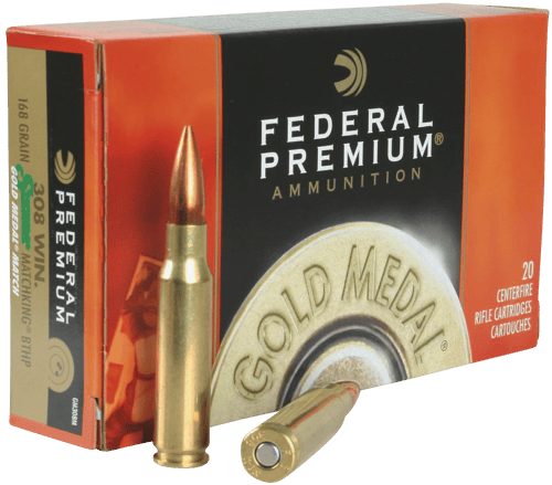 029465089337 Federal GM308M Gold Medal 308 Win 168 gr Sierra MatchK...