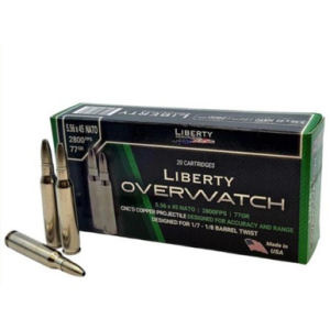 691835576893 Liberty Overwatch Rifle Ammunition 5.56mm 77gr OTM 280...