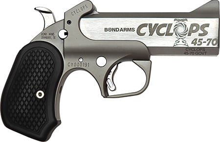855959009747 BOND ARMS CYCLOPS BIG BORE - in .45-70 sports the trad...