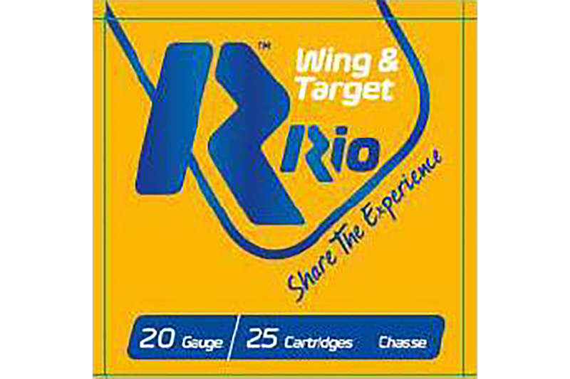 8435101637237 Rio Ammunition WT208 Wing & Target 20Gauge 2.75" 7/8o...