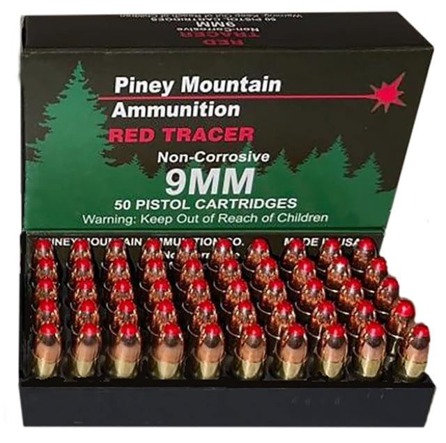 860010179796 Supernova PMSN9MMR Red Tracer Non Corrosive 9mmLuger 1...