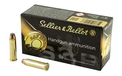 754908500468 Sellier & Bellot .357 Magnum Ammo 158 Grain Semi-Jacke...