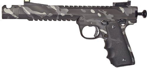 810162018214 VOLQUARTSEN BLACK MAMBA - .22 LR, 6" Barrel, Hi-Viz Fr...