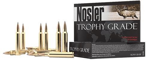 054041601160 Nosler 60116 Trophy Grade Long-Range 280 Ackley Improv...
