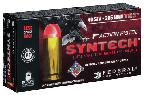 604544624090 ** Federal American Eagle Syntech Action Pistol Ammo -...